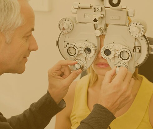 Eyes on Trade Eye Exam